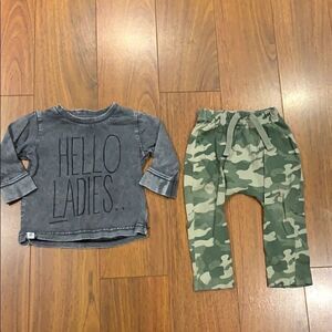 Hello Ladies Outfit 6-12 Months
